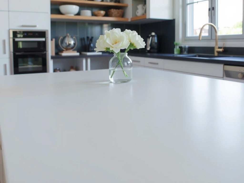 After: Restored Kitchen Island