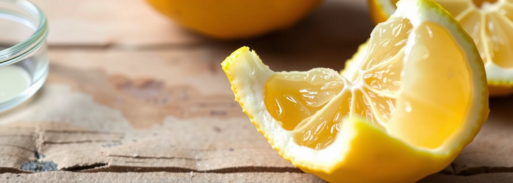 Lemon peel